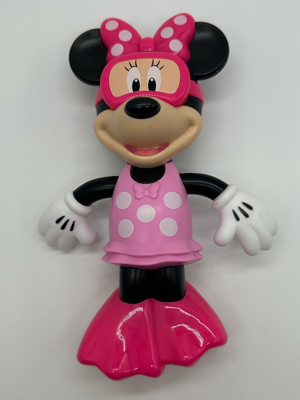 Disney Junior Minnie Mouse Water Swimmer Pink Wind Up Water Toy